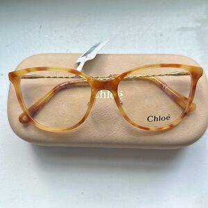 Chloé Cat Eye Glasses in Tortoise
